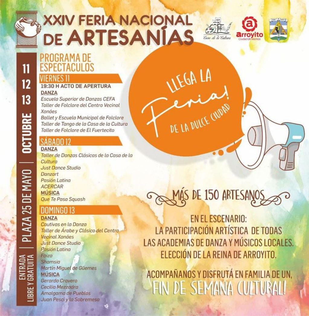 Feria de Artesanias Arroyito 2019