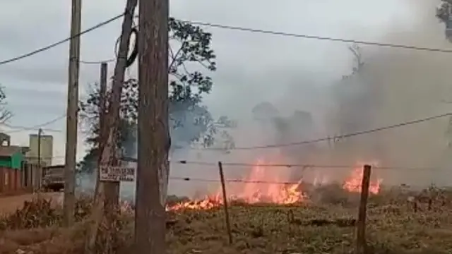 Terminó detenido luego de causar incendios en Puerto Iguazú