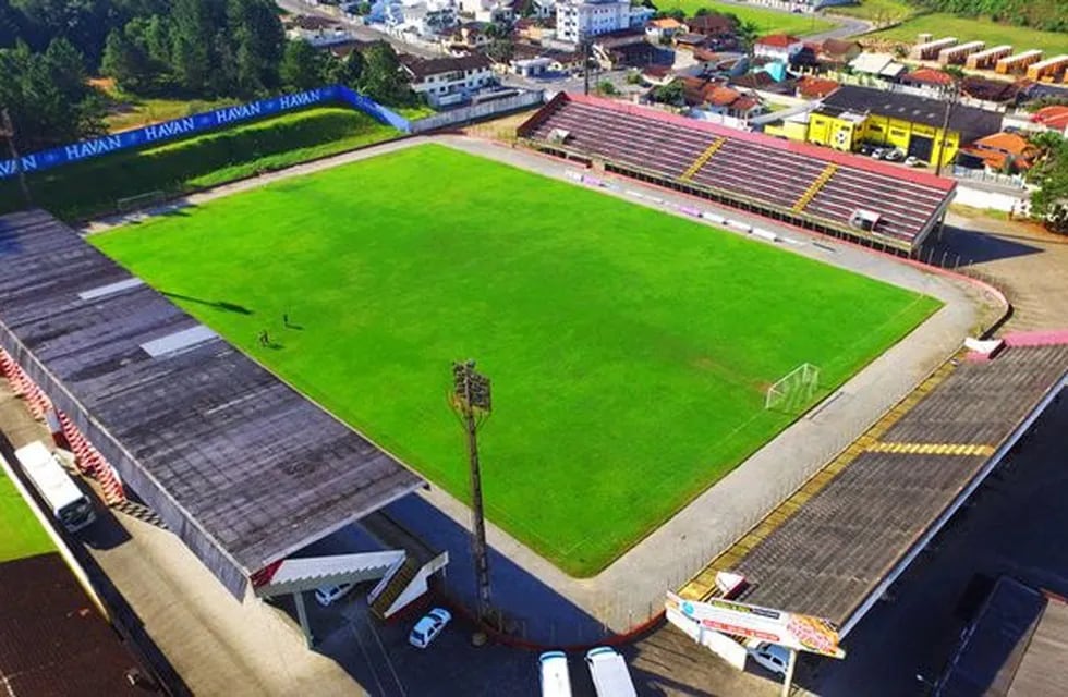 El escenario del Juventus Jaragua de Brasil, donde se presentará la Reserva Albiazul.