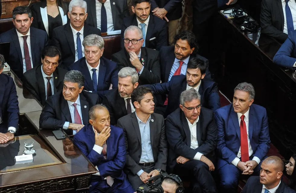 Gobernadores en el Congreso (Federico López Claro / La Voz)