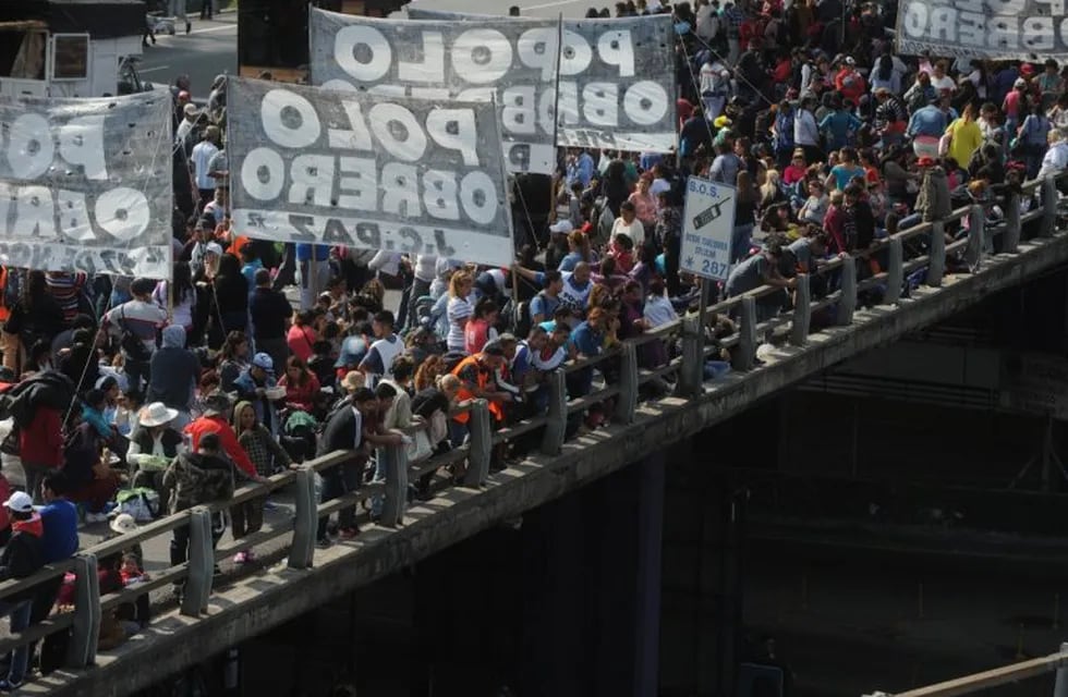 Manifestación en la Ciudad de Buenos Aires. (Guillermo Adami)