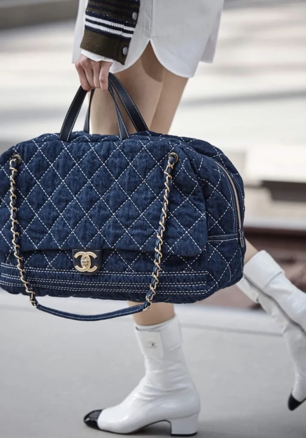 Este es el bolso Chanel de Wanda Nara.