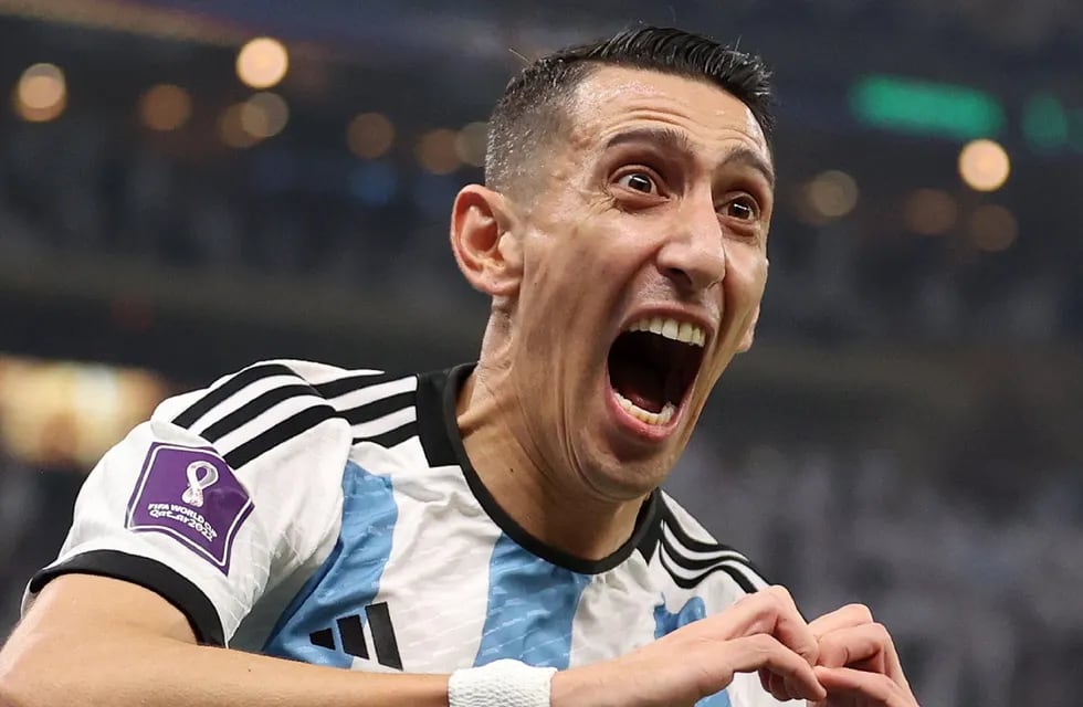 El futbolista de 34 años metió el segundo gol de Argentina ante Francia.