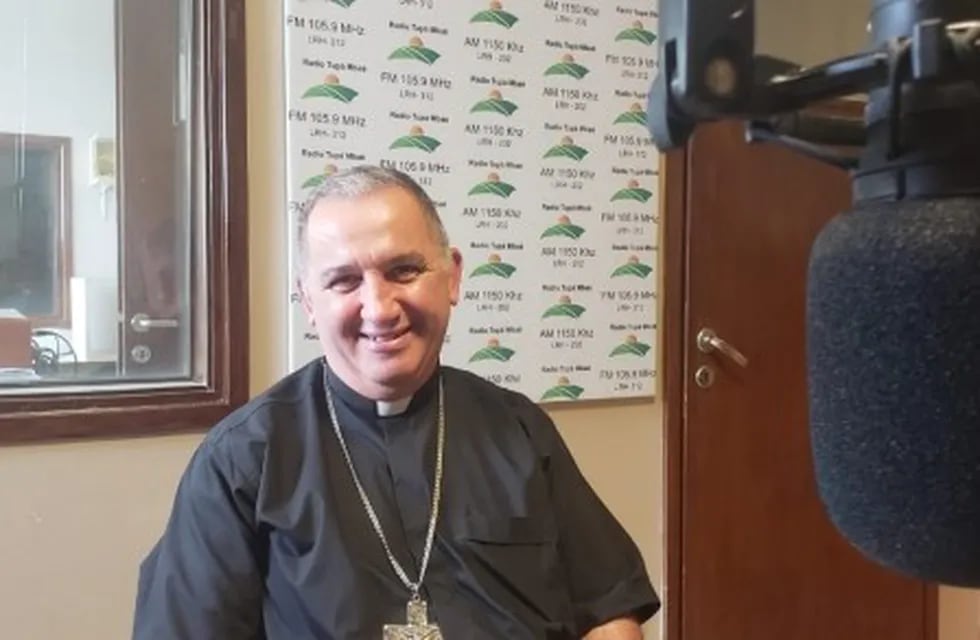 Monseñor Nicolás Baisi estará en Eldorado este jueves.
