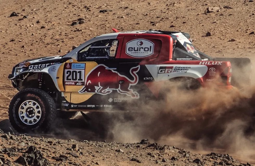 Al-Attiyah amplió algo más su ventaja este jueves y se encamina a su cuarta victoria en el Dakar.