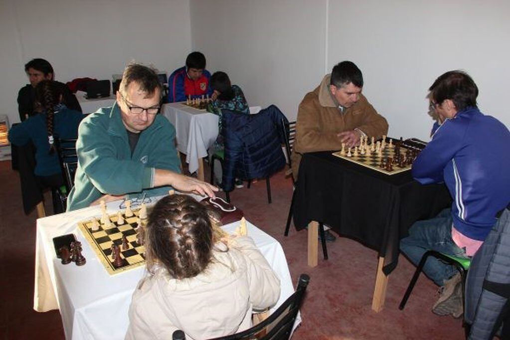 La Punta, salón de ajedrez.