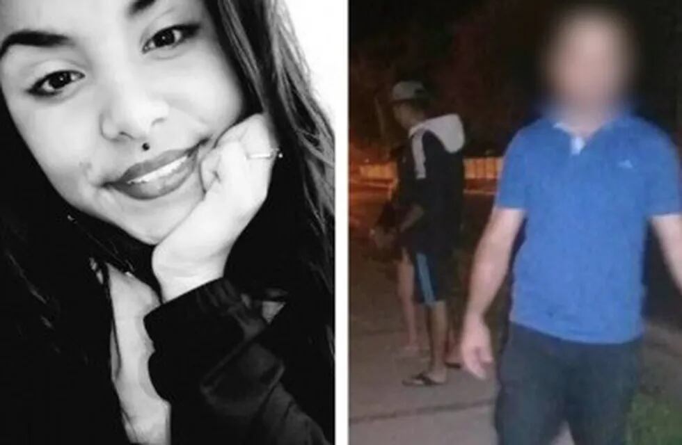Camila Pérez y Esteban Martín, el conductor acusado de atropellar y matar a una adolescente de 14 años.