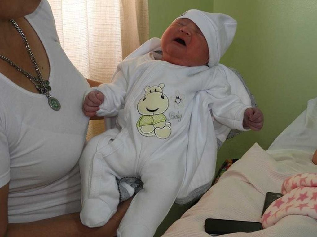 Nina, primera bebé rosaleña de 2020