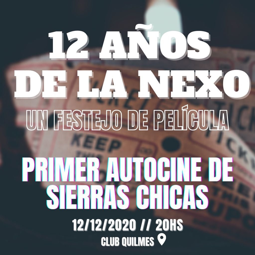 La Radio de Villa Allende armará el primer autocine de Sierras Chicas