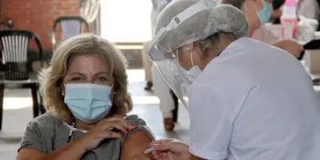 Sonia Martorano recibió la vacuna contra el coronavirus