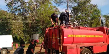 Crisis hídrica en Iguazú: distribuyeron casi 500 mil litros de agua a vecinos