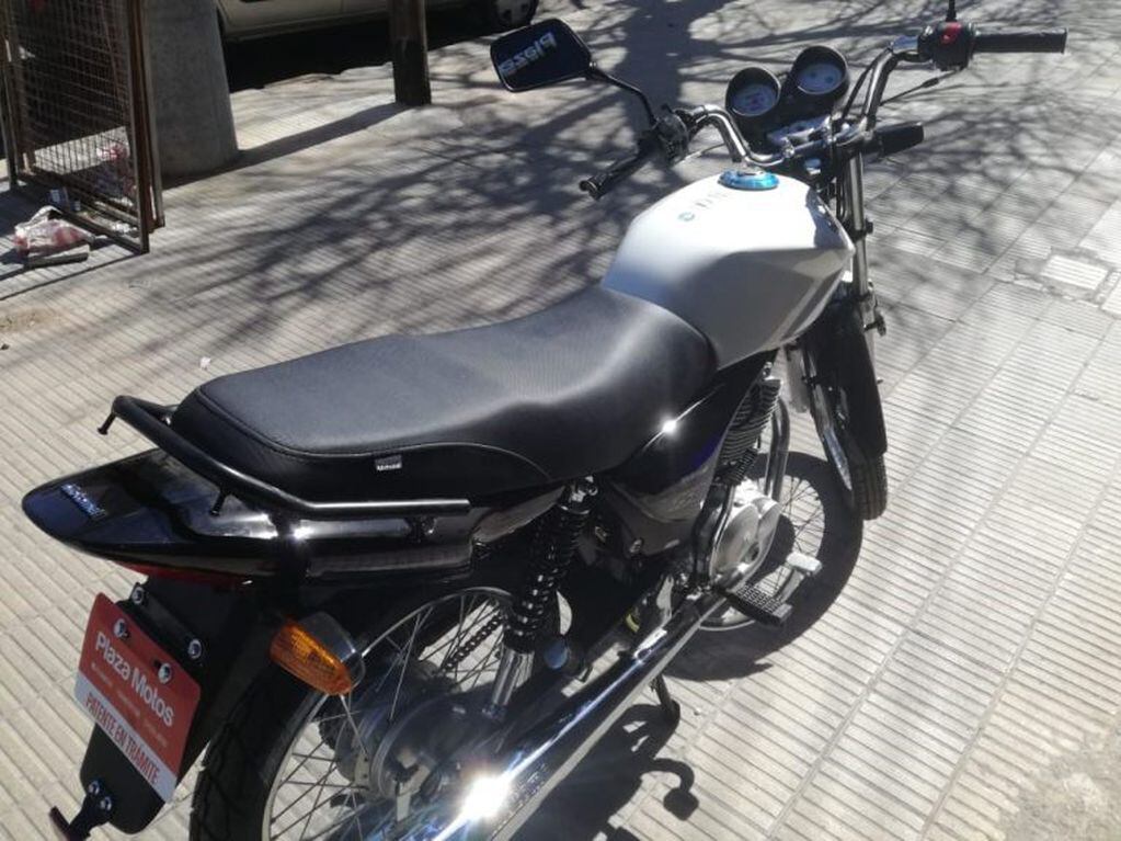 Motocicleta robada de la familia  Herrera.