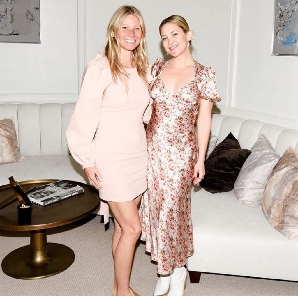 Gwyneth Paltrow junto a Kate Hudson.