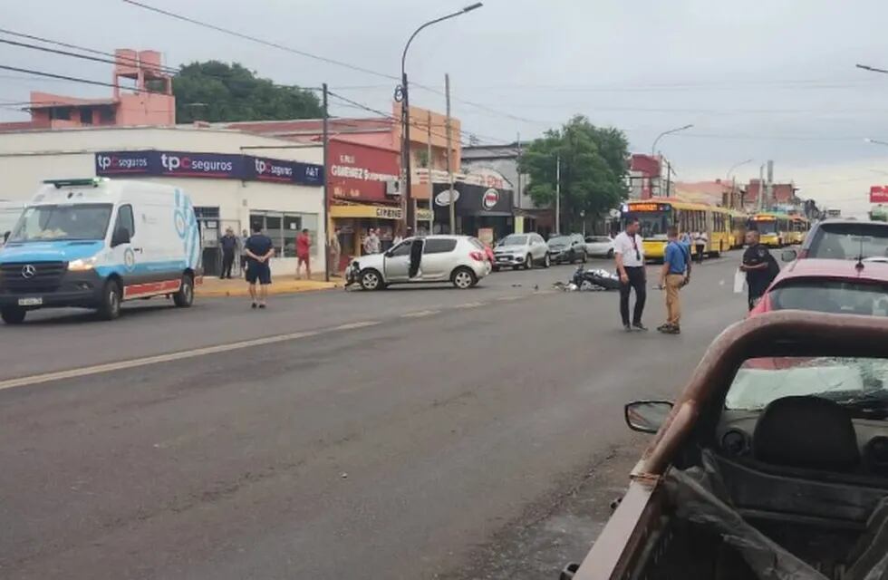 Un motociclista falleció tras un siniestro vial en Posadas.