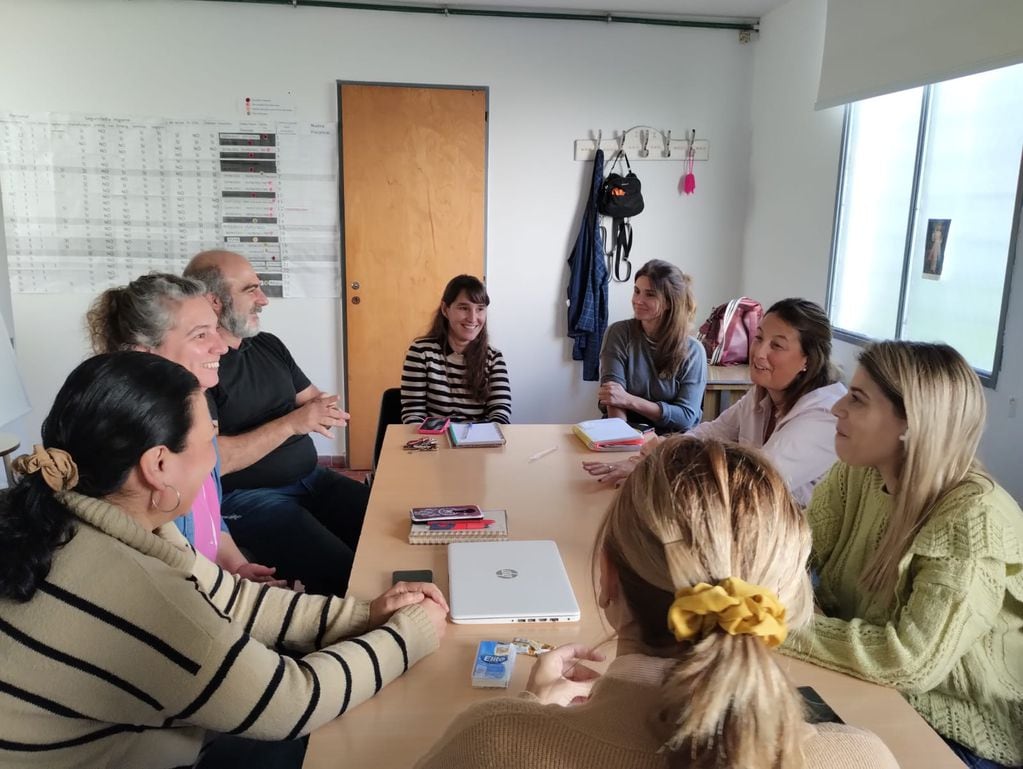 Reunión entre las distintas áreas de Salud de Tres Arroyos con representantes de la Región Sanitaria Uno