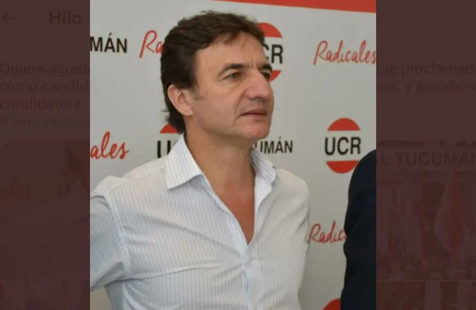 Roberto Sánchez será ser el candidato a gobernador de la oposición