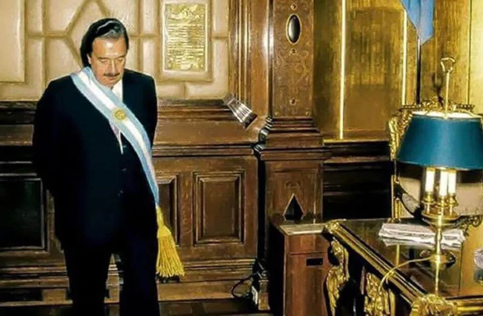 El presidente Raúl Alfonsín, iniciador de un período de 38 años de democracia ininterrumpida en Argentina.