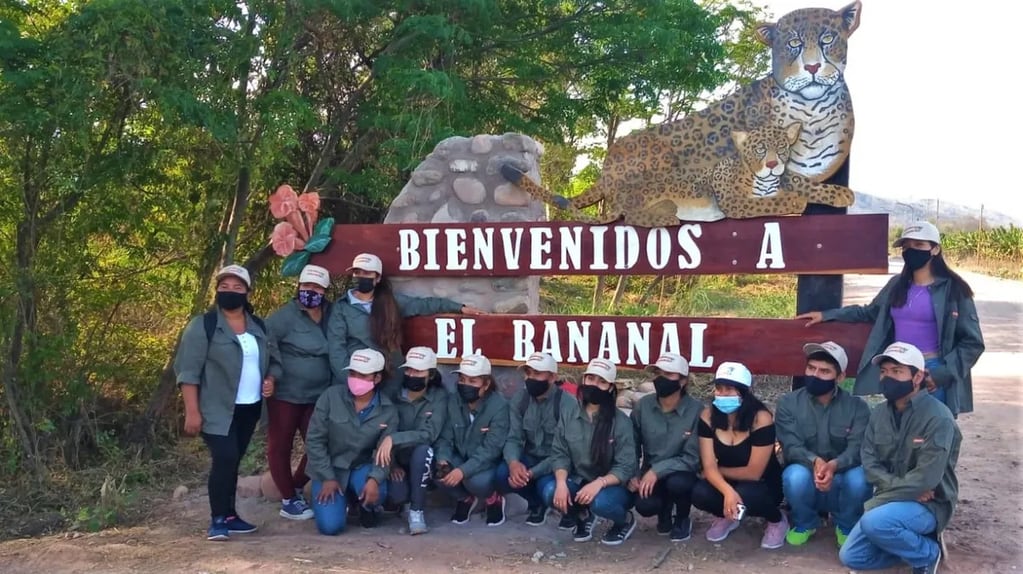 "Custodios del Yaguareté" se denomina el grupo de jóvenes del Pueblo Guaraní constituido en El Bananal y que ya espera al turismo de la próxima temporada estival.