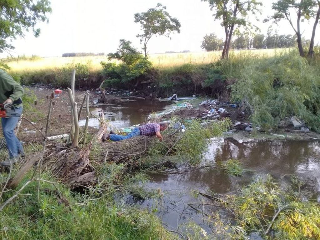 Liberaron el curso del arroyo Claromecó (prensa municipal)