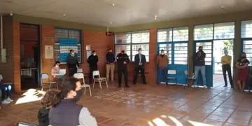 Eldorado: la policía se reunió con vecinos de Los Lapachos