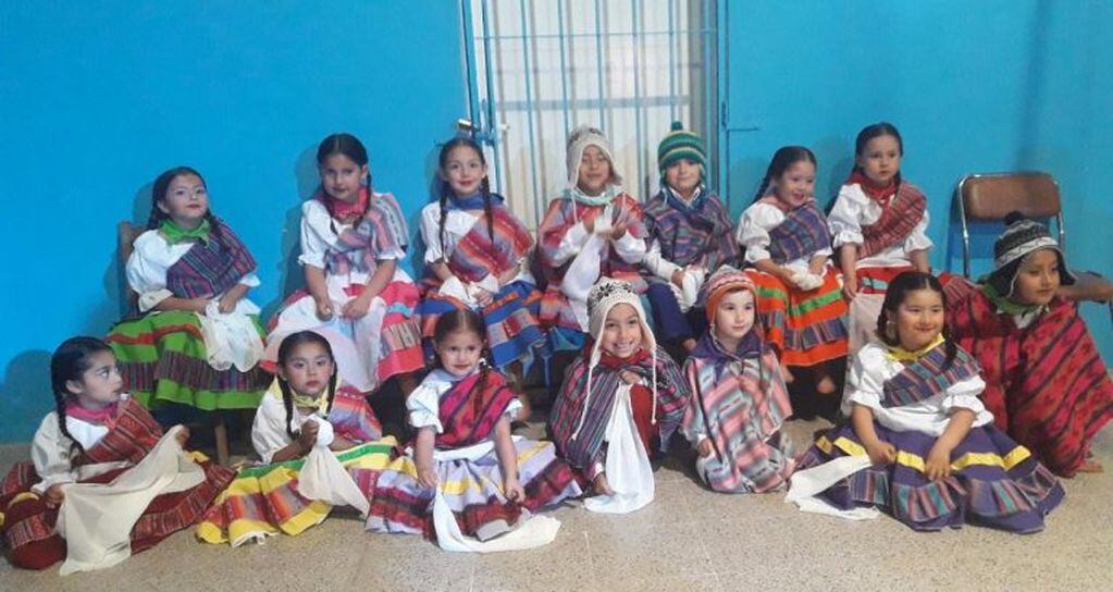 Agrupación infantil Tierra Gaucha