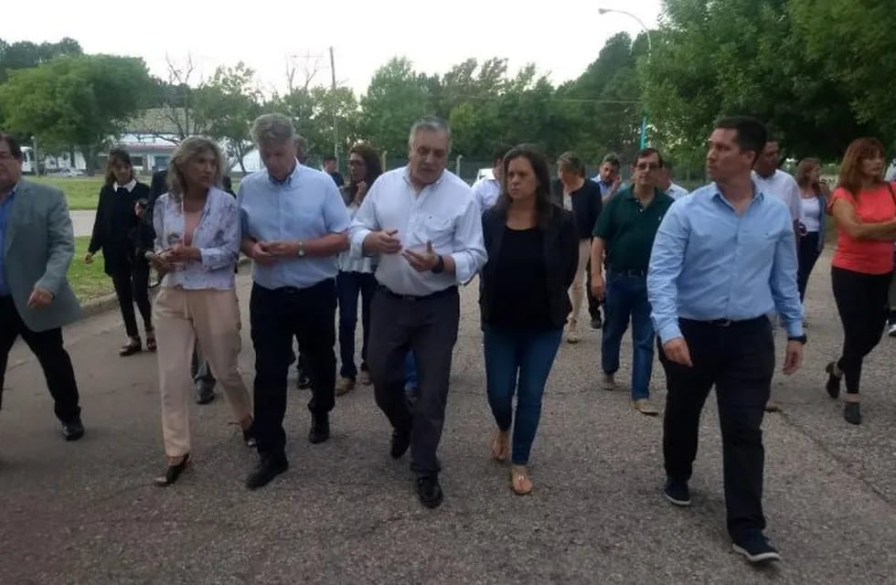 Autoridades recorrieron la Zona Franca (Gobierno de La Pampa)