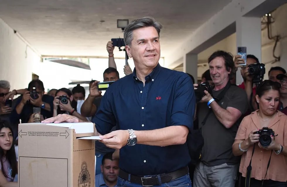 Leandro Zdero votó en las elecciones generales de Chaco.