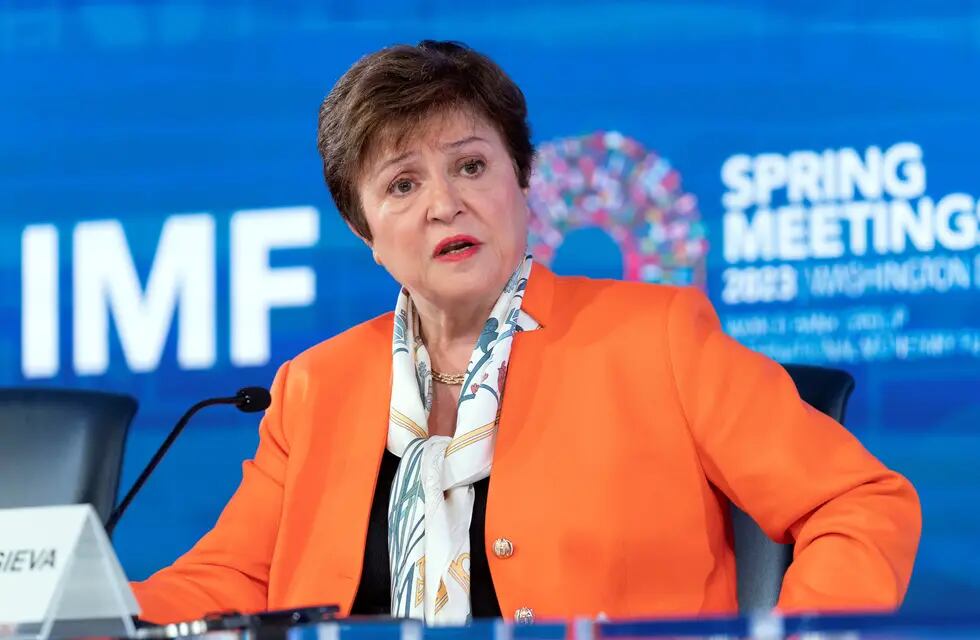 Kristalina Georgieva, titular del FMI. Foto: AP