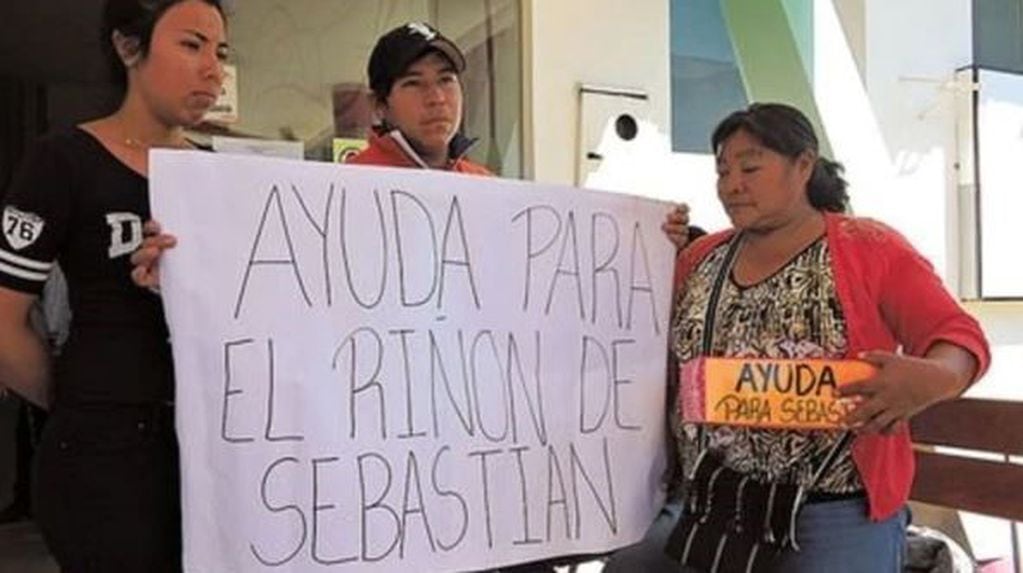 Evo Morales anunció ayudas para la familia de Sebastián.