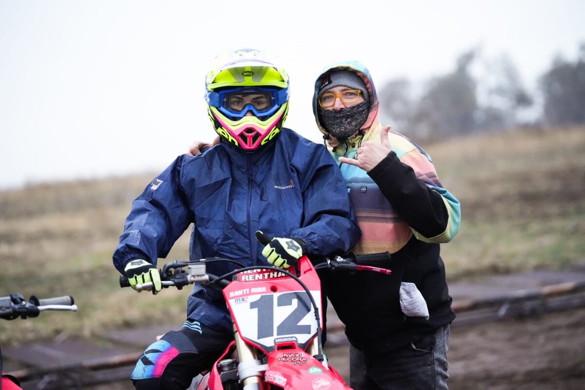 Santino Riba piloto motocross Arroyito