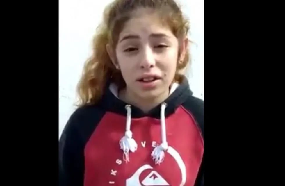 Marisol Garay de Arroyito grabó un video en contra del Bullying