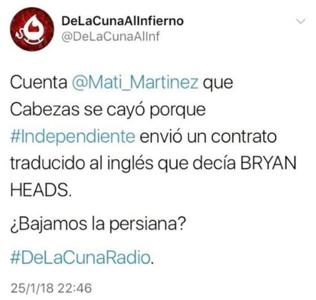 El error de Independiente con Bryan Cabezas