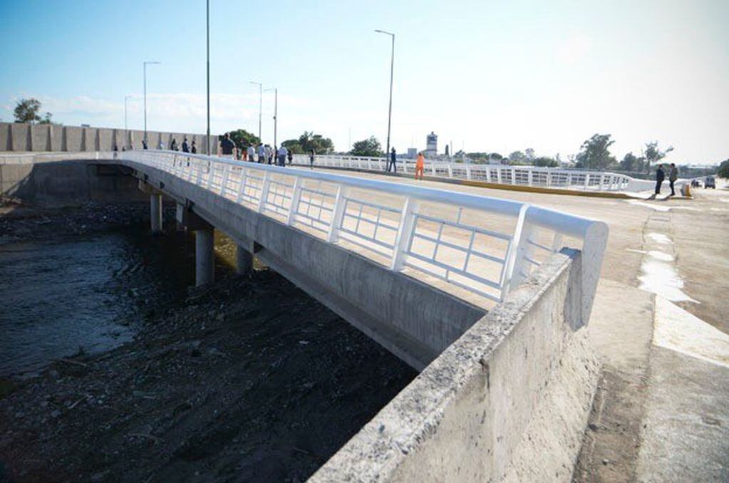 Inauguración del Puente Letizia.
