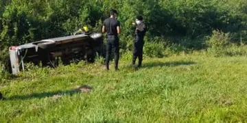 El intendente de Montecarlo resultó ileso de un accidente de tránsito en la Ruta 12