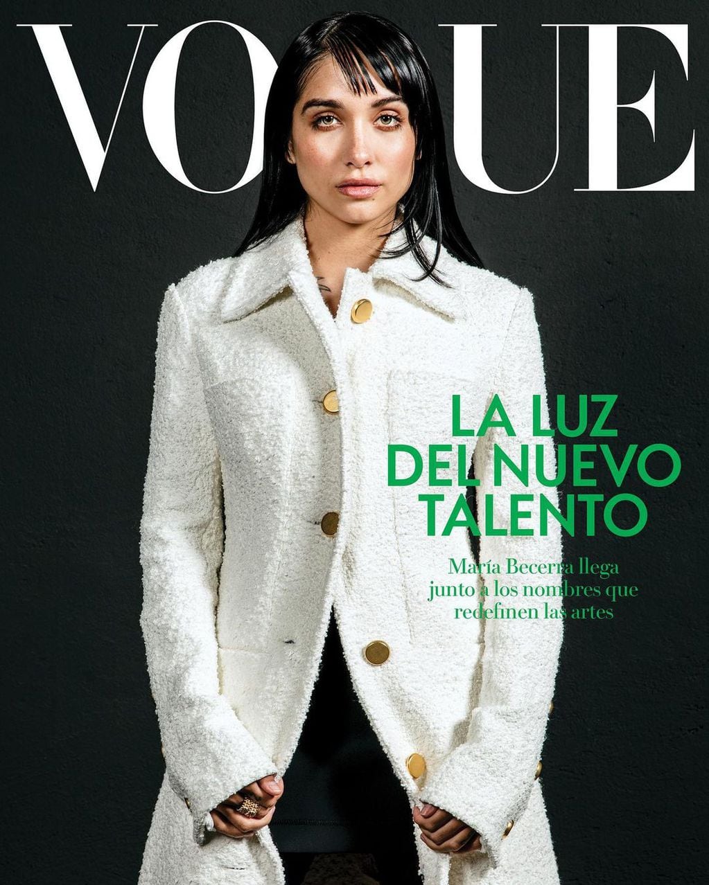 María Becerra tapa de Vogue México para febrero 2023