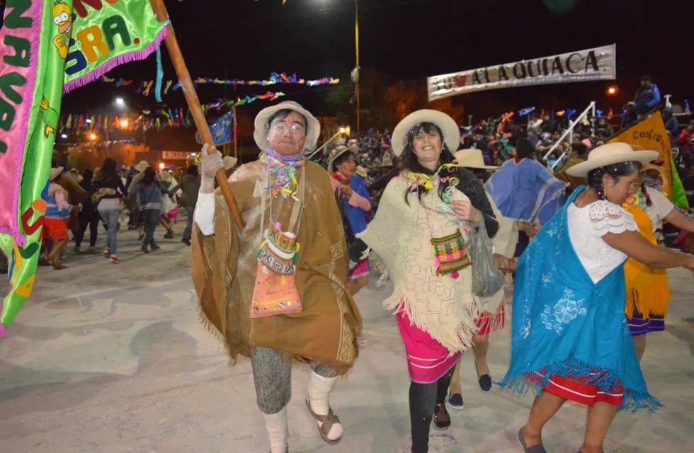 El carnaval en La Quiaca, Jujuy, recuperará su esplendor a partir de este jueves. La ciudad limita con Villazón, en la frontera con Bolivia.