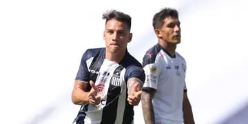 Carlos Auzqui y su tercer gol consecutivo en Talleres