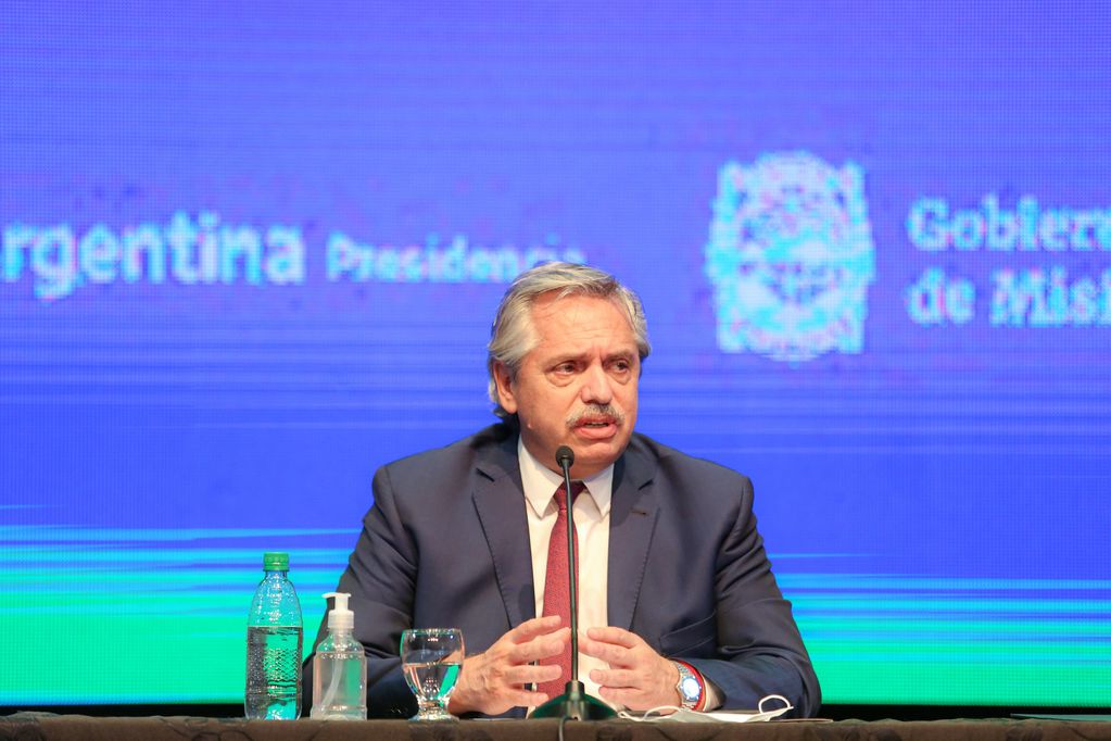 El presidente Alberto Fernández. EFE/Presidencia