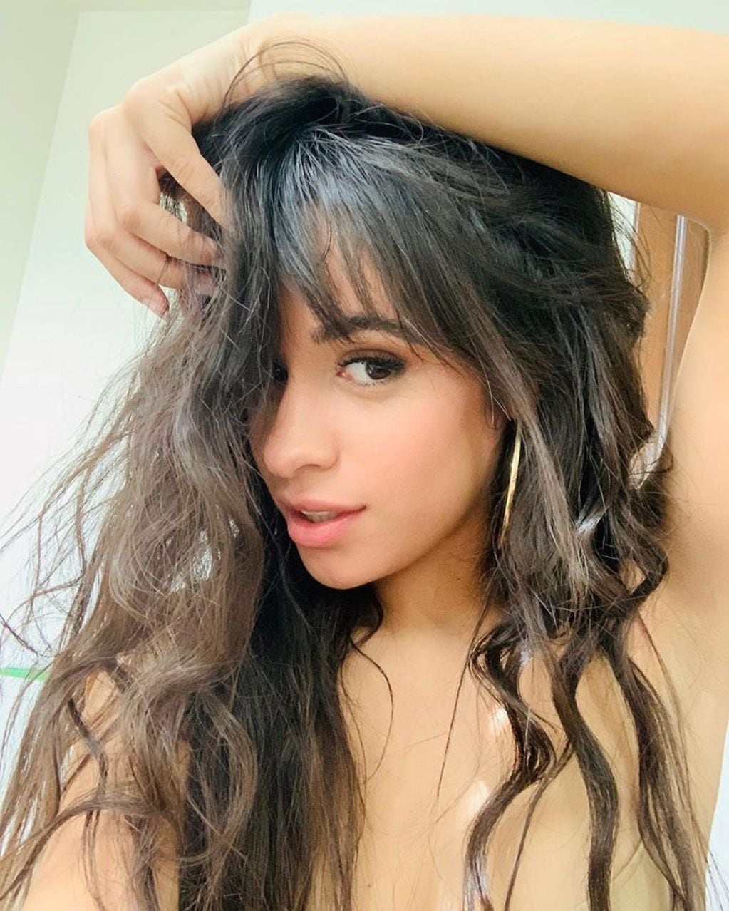 Tras lanzar su nuevo disco, Camila Cabello compartió una sensual selfie en Instagram (Foto: Instagram/ @camila_cabello)