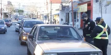 Nuevo confinamiento: se incrementaron los controles en las calles de Carlos Paz.