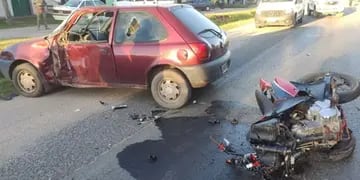 Fuerte accidente en el sur de Córdoba