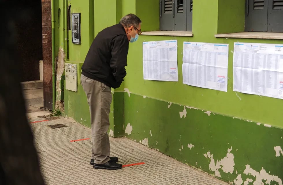 Las autoridades brindaron una serie de recomendaciones a la hora de votar. (Federico Lopez Claro)