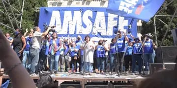 Marcha y acto de Amsafe