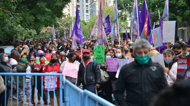 Protesta de piqueteros (Pedro Castillo / La Voz)