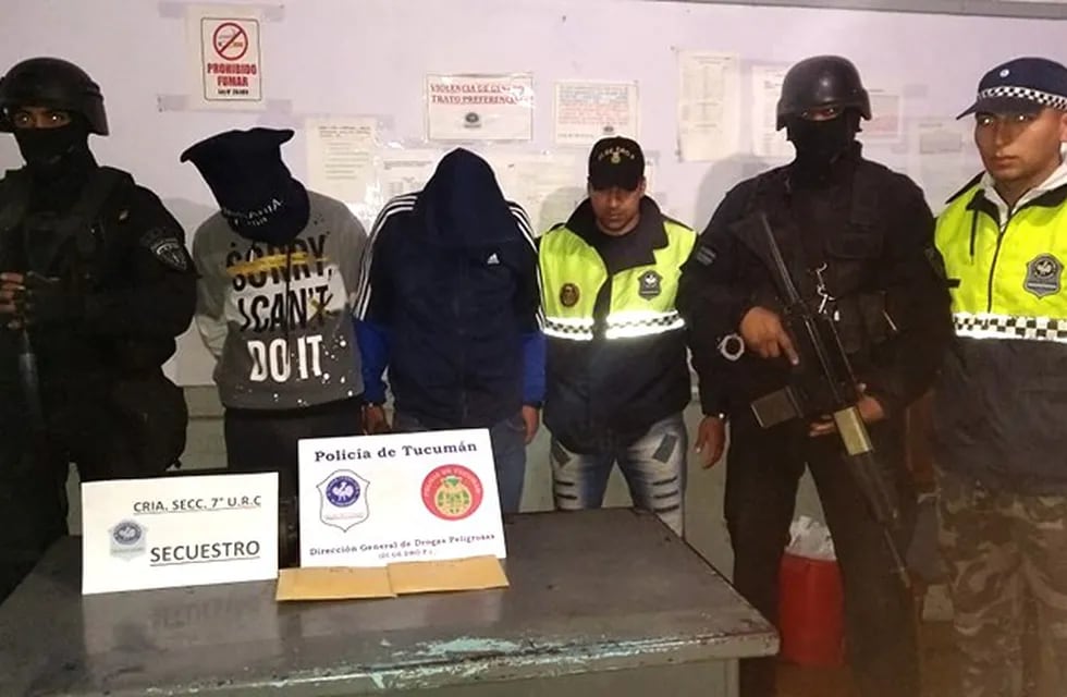 Dos hombres fueron aprehendidos por robo de electrodomésticos. (Comunicación Gobierno Tucumán)
