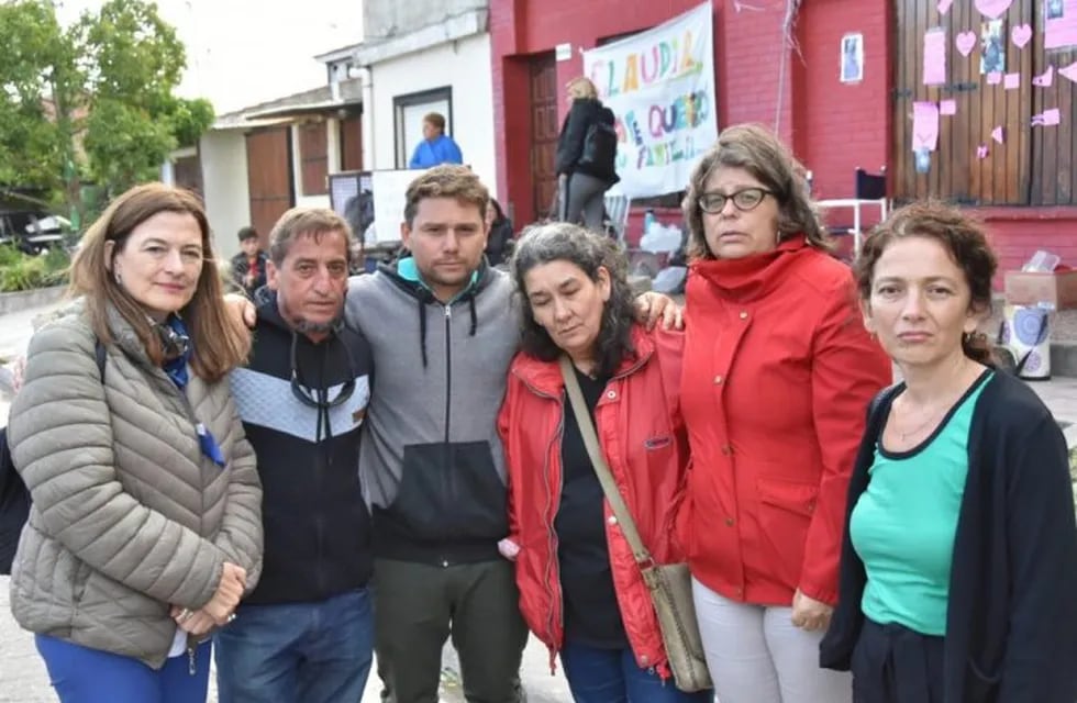 La familia de Claudia Repetto mantuvo un encuentro con la ministra Estela Díaz (Foto: Twitter Estela Dïaz)