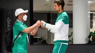 Ulises Badio, fisioterapeuta argentino de Novak Djokovic