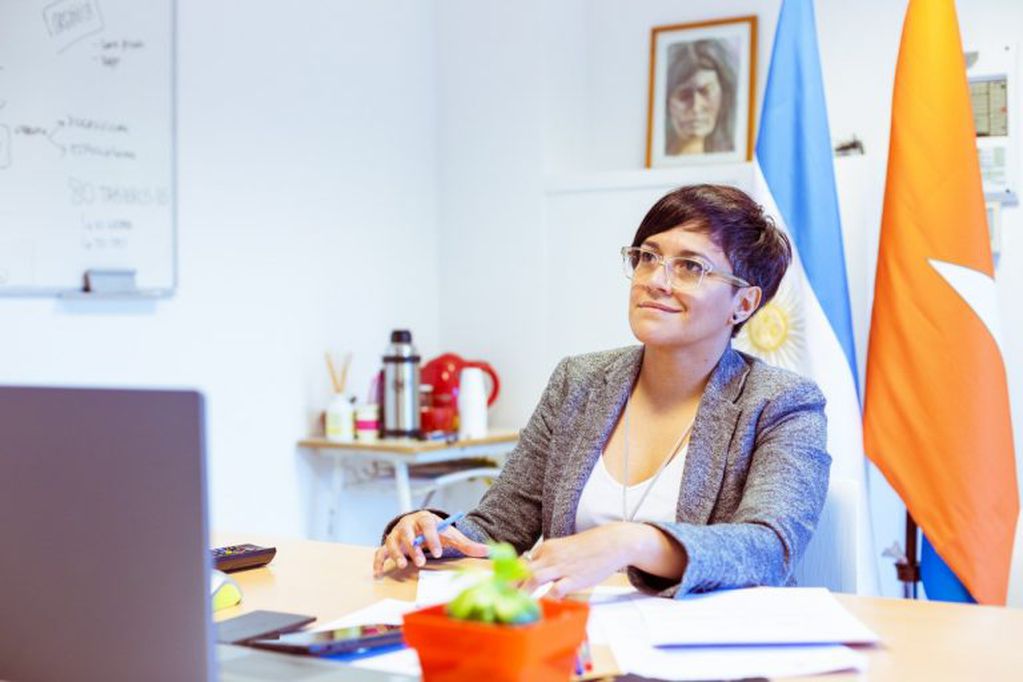 Analía Cubino, Ministra de Educación, Cultura, Ciencia y Tecnología de Tierra del Fuego.