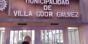 Balearon la Municipalidad de Villa Gobernador Gálvez