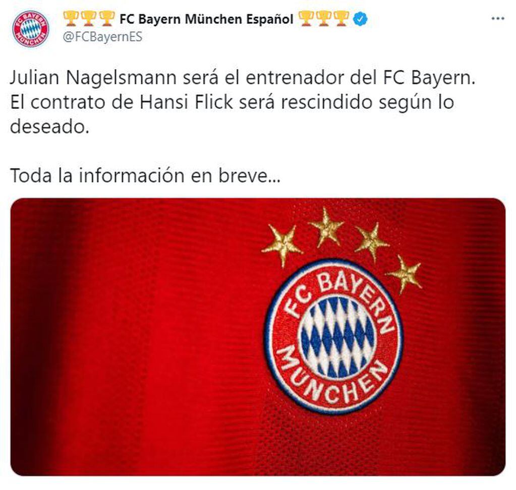 Quién es Julian Nagelsmann, el nuevo entrenador de Bayern Múnich.